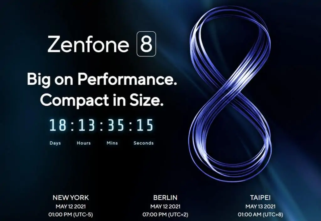 ASUS ZenFone 8 launch invite