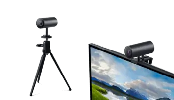 Dell UltraSharp Webcam TripodMounted on Monitor