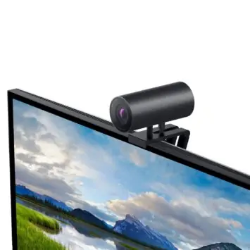 Dell UltraSharp Webcam mounted on monitor