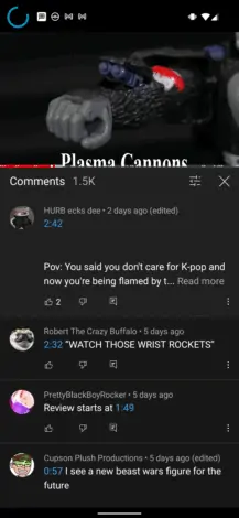 YouTube Timed Comments 3