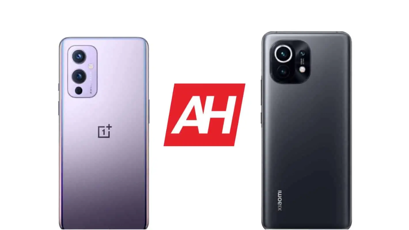 Featured image for Phone Comparisons: OnePlus 9 vs Xiaomi Mi 11