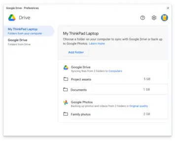 new Google Drive desktop 1 1