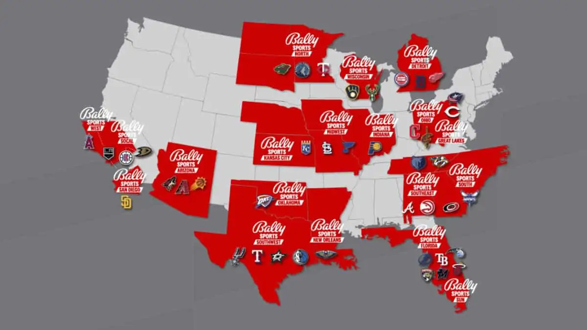 BLANK Bally Sports Sinclair Coverage Map TD