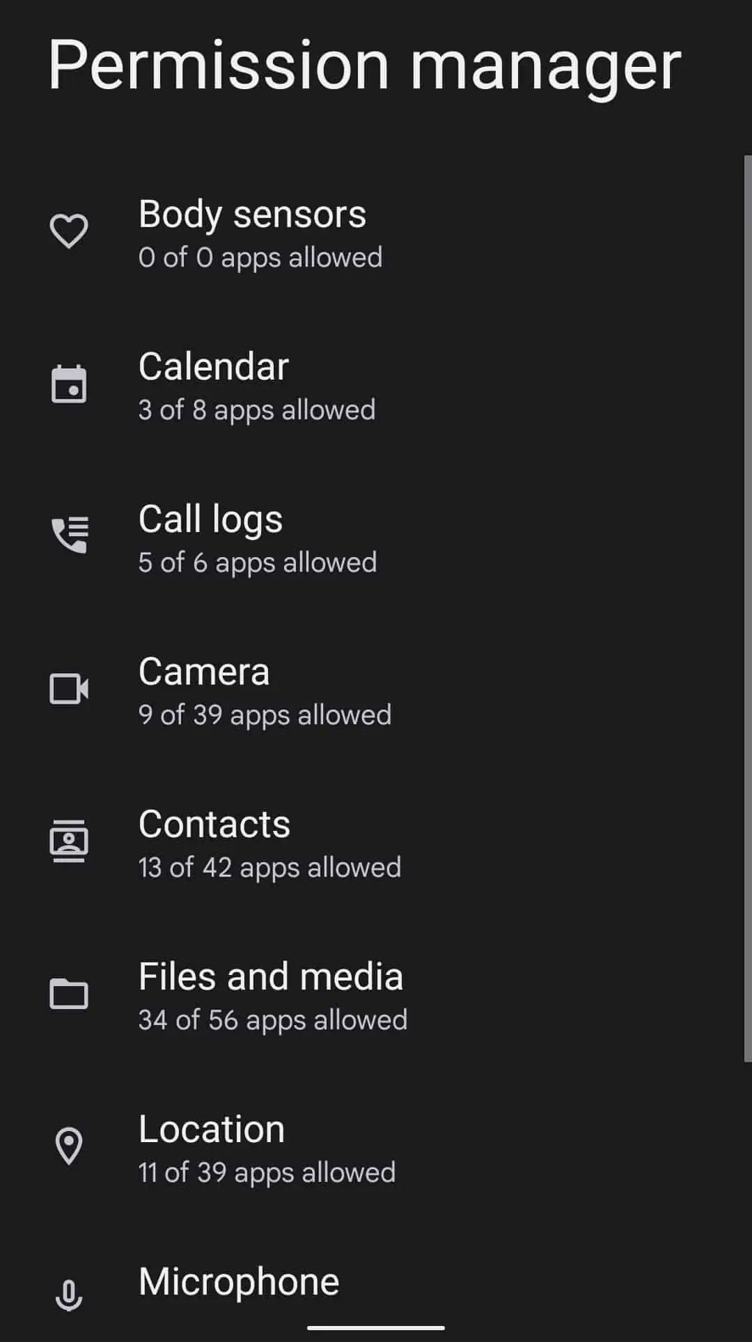 How to view permissions used by apps Android 12 image 4