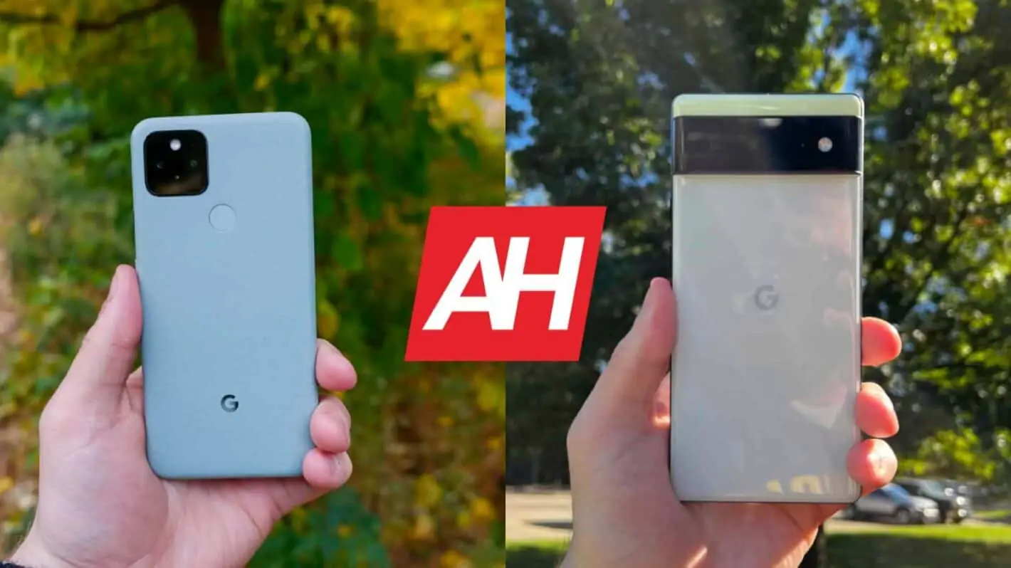 Featured image for Phone Comparisons: Google Pixel 5 vs Google Pixel 6