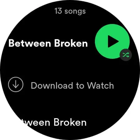 Galaxy Watch 4 Spotify Download 3