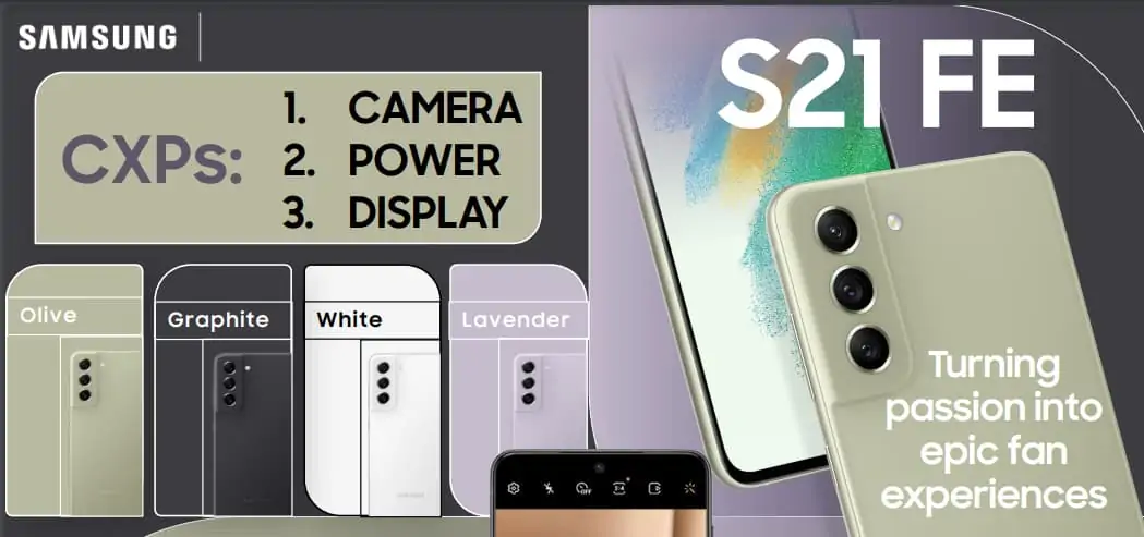 Featured image for Galaxy S21 FE Marketing Materials Confirm Specs & Design