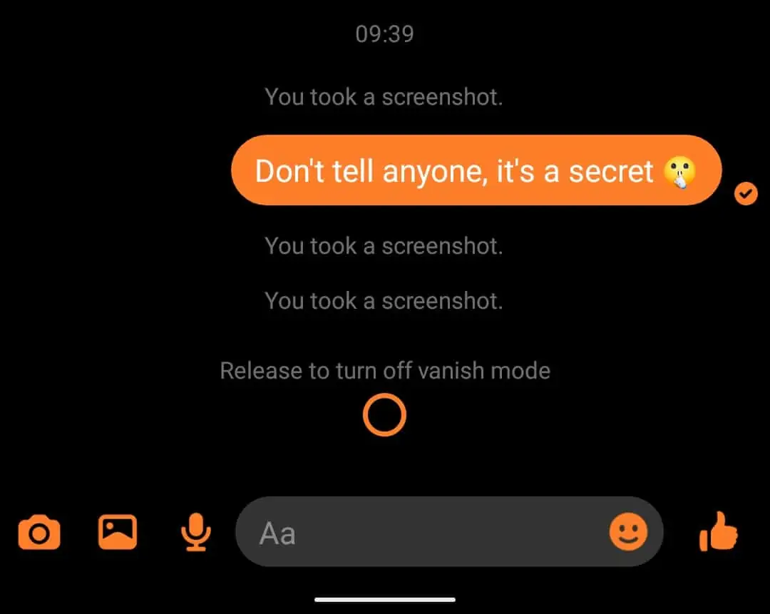 How to Facebook Messenger vanish mode 6
