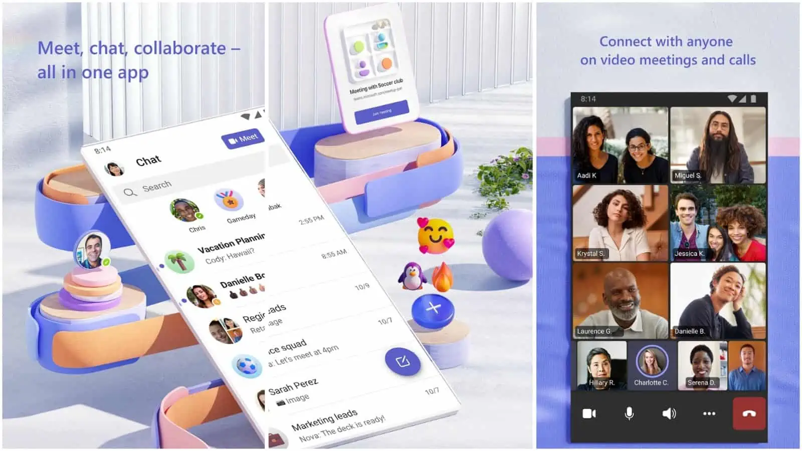 Microsoft Teams app grid image 2023