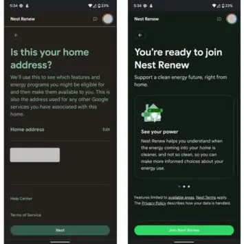 01 2 Nest Renew program setup process from Android Police