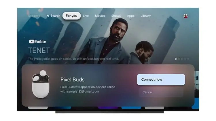 Fast Pair Android TV OS