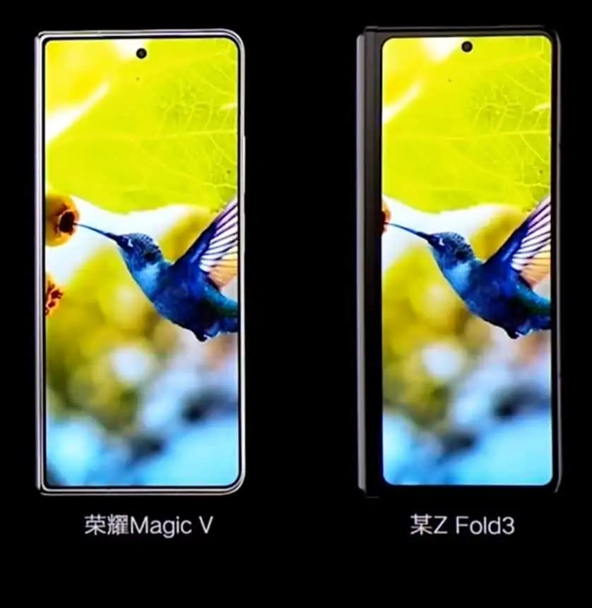 HONOR Magic V vs Galaxy Z Fold 3 image 1
