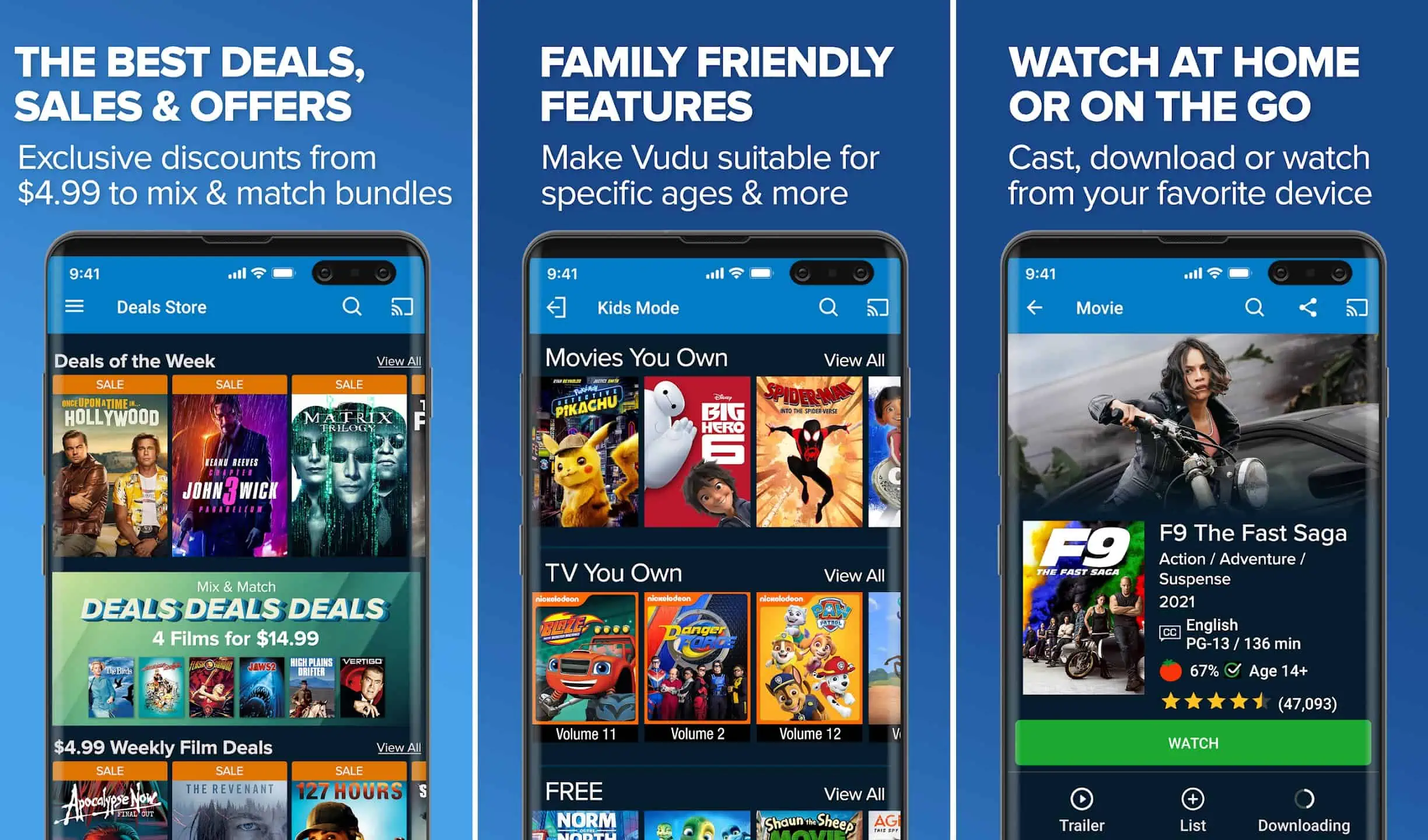 Vudu best streaming apps Android