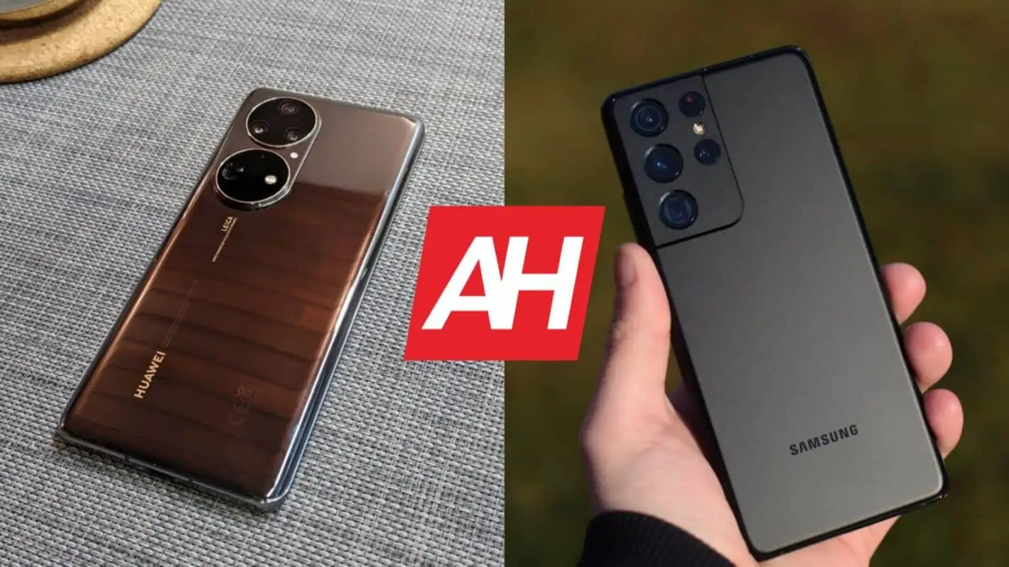 Featured image for Phone Comparisons: Huawei P50 Pro vs Samsung Galaxy S21 Ultra