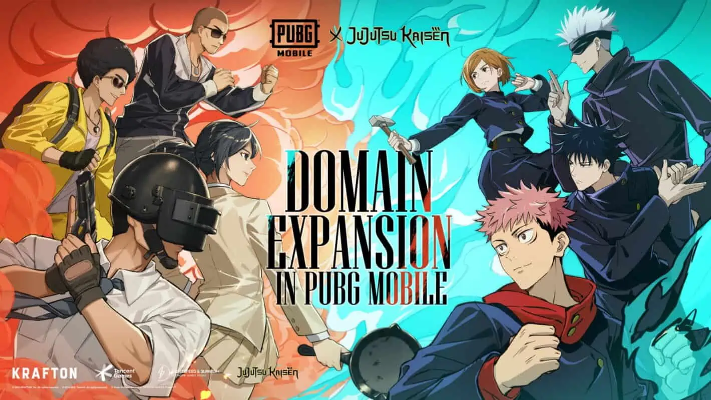 Featured image for PUBG Mobile Is Doing A Collab With Popular Anime Jujutsu Kaisen