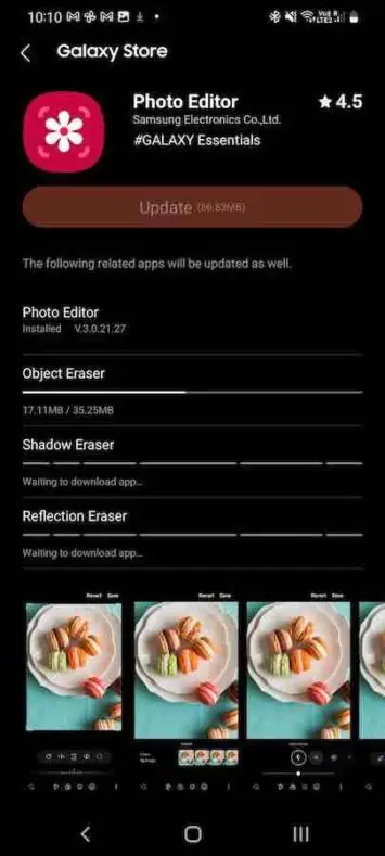Samsung Photo Editor Update 1