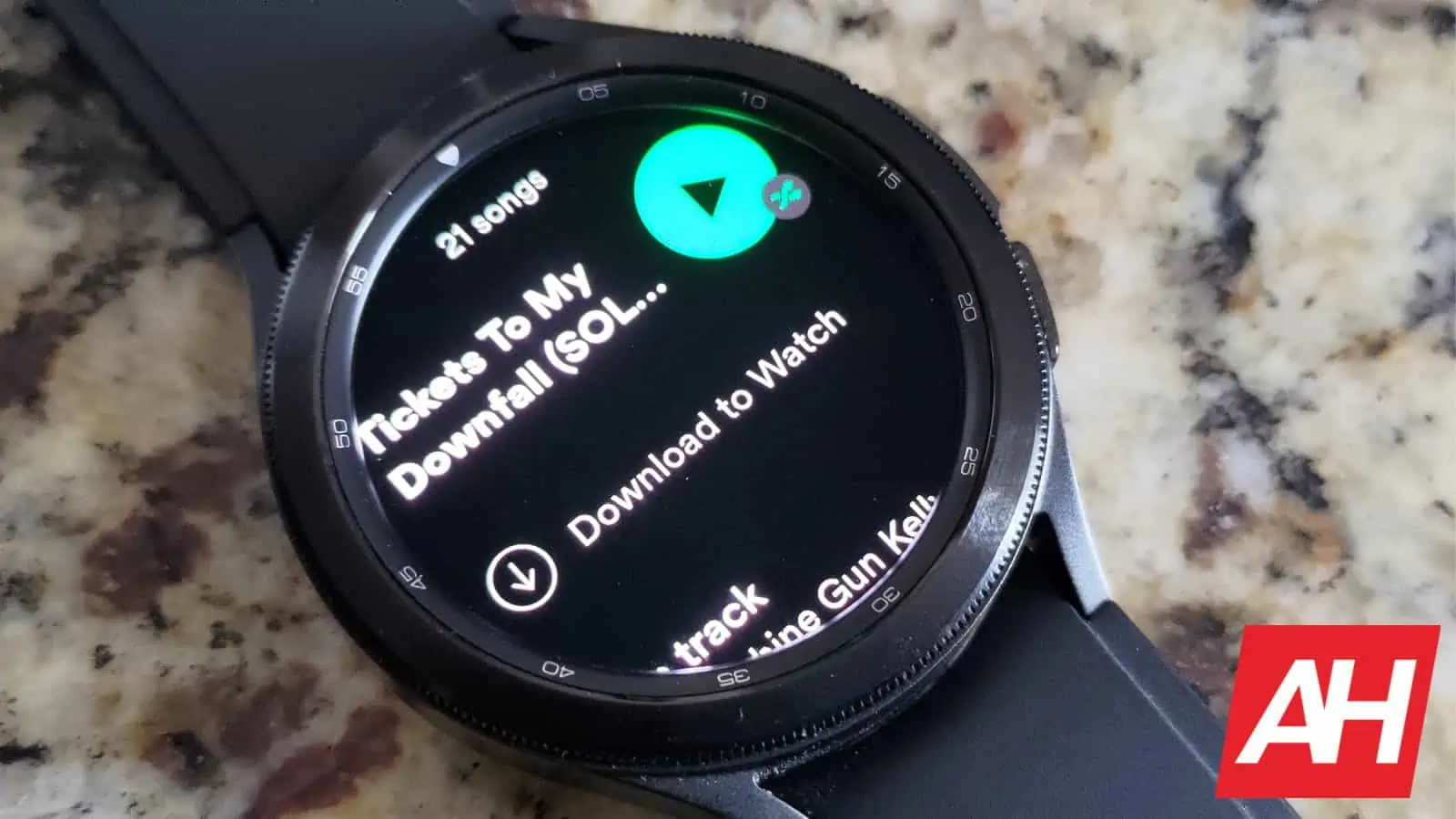 Spotify Galaxy Watch 4