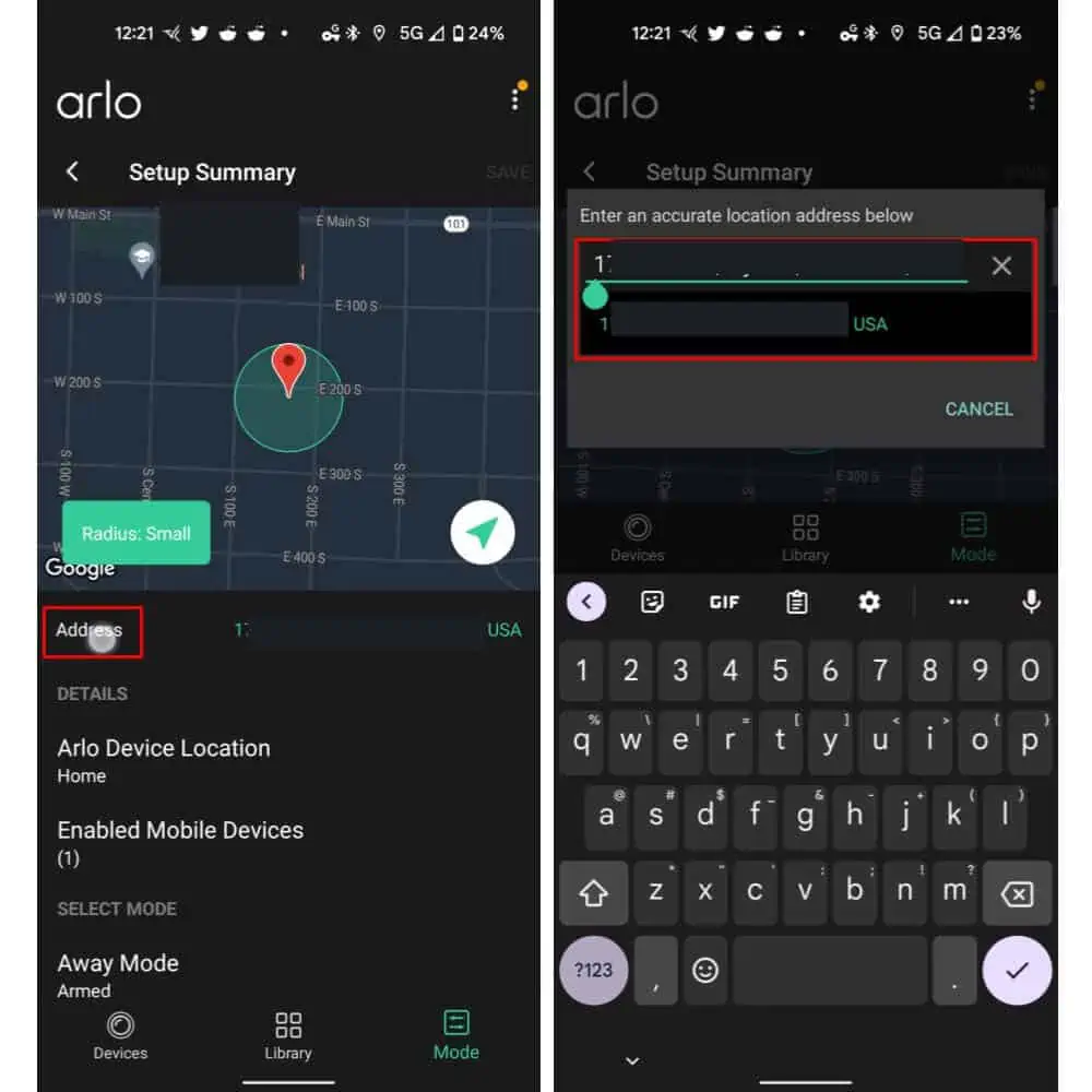 01 02 how to schedule geofence your ARlo camera DG AH 2022