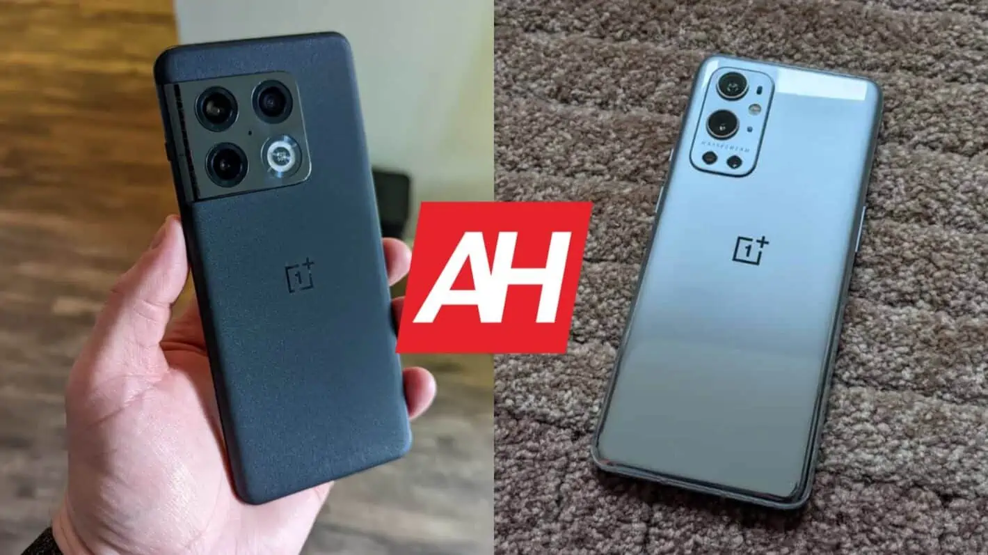 Featured image for Phone Comparisons: OnePlus 10 Pro vs OnePlus 9 Pro