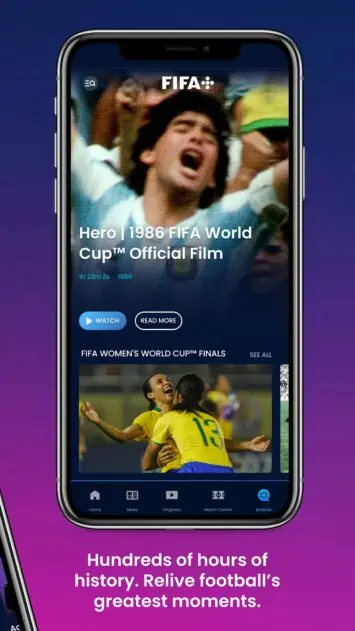 FIFA Plus app image 2