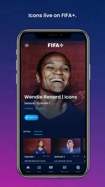 FIFA Plus app image 3