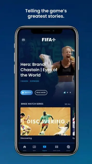 FIFA Plus app image 7