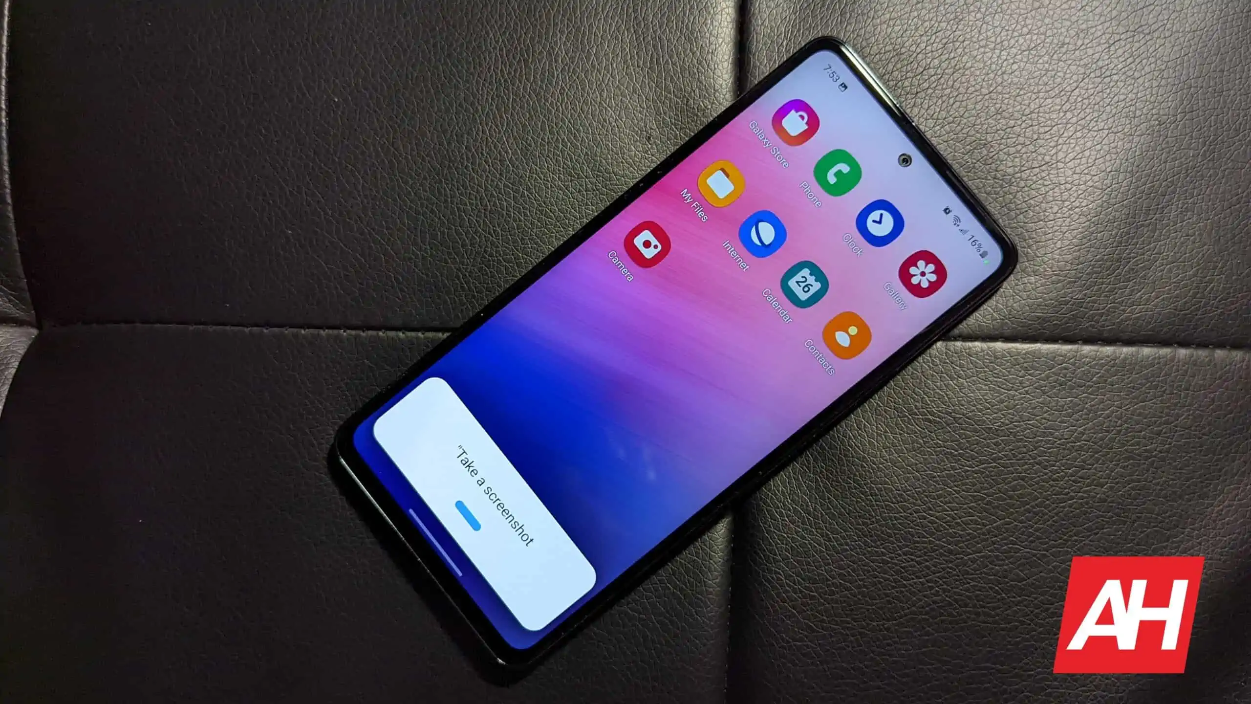 Galaxy A53 Bixby Screenshot AH