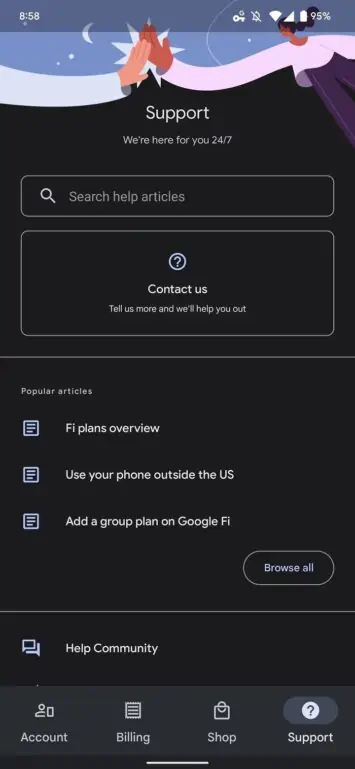 Google Fi Material You 2