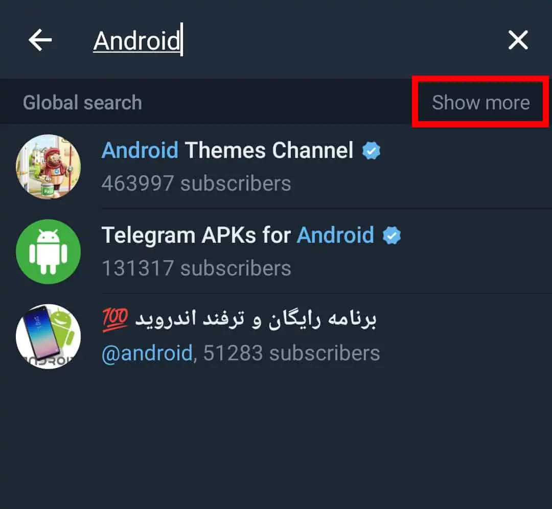 How to find join Telegram Groups 3