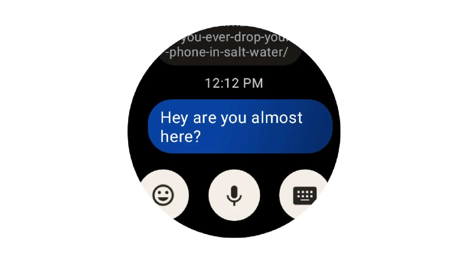 Messages Galaxy Watch 4