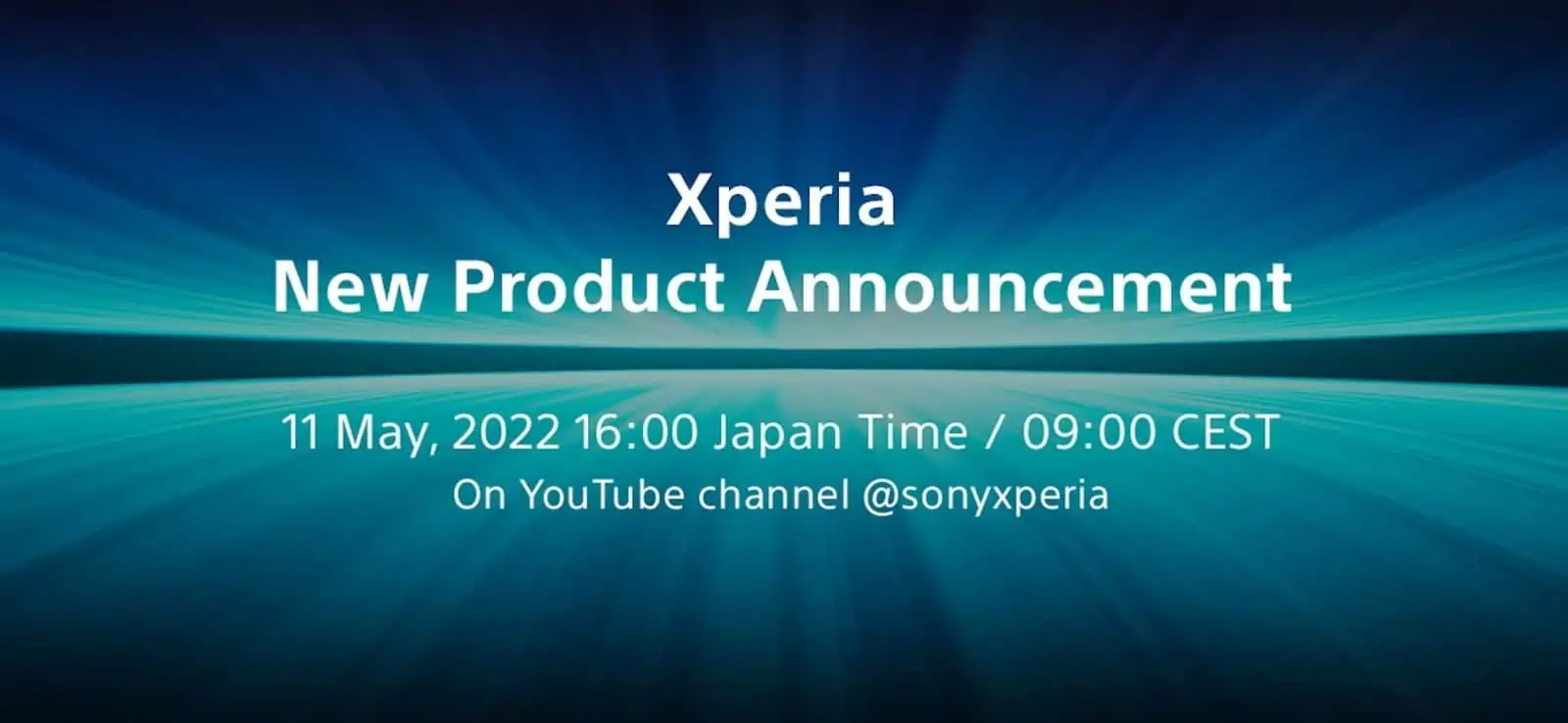 Sony Xperia 1 IV launch event teaser