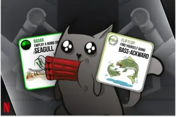 Exploding Kittens The Game Netflix