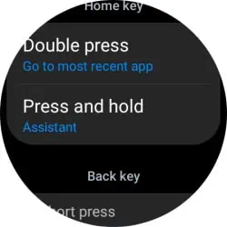 Google Assistant Galaxy Watch 4 Custom Home Key 3