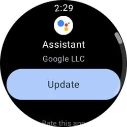 Google Assistant Galaxy Watch 4 Update