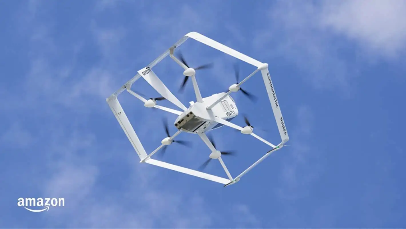 Featured image for Amazon Prime Air Pilots Drone Deliveries As Soon As This Year