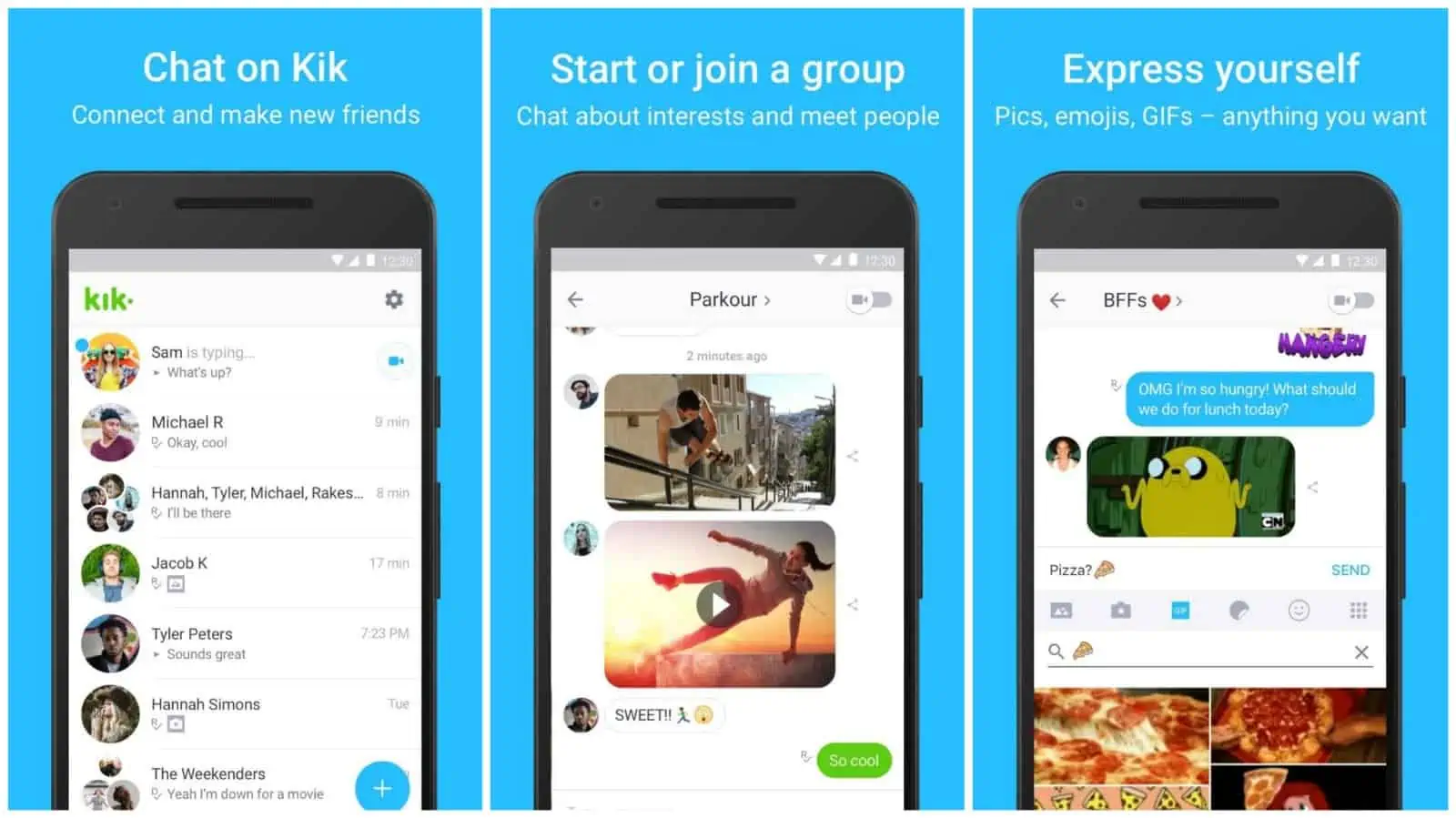 Kik app grid image 2022