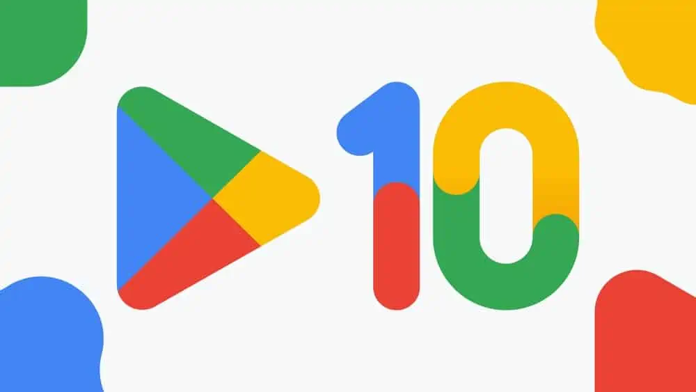 Google Play new logo ten years