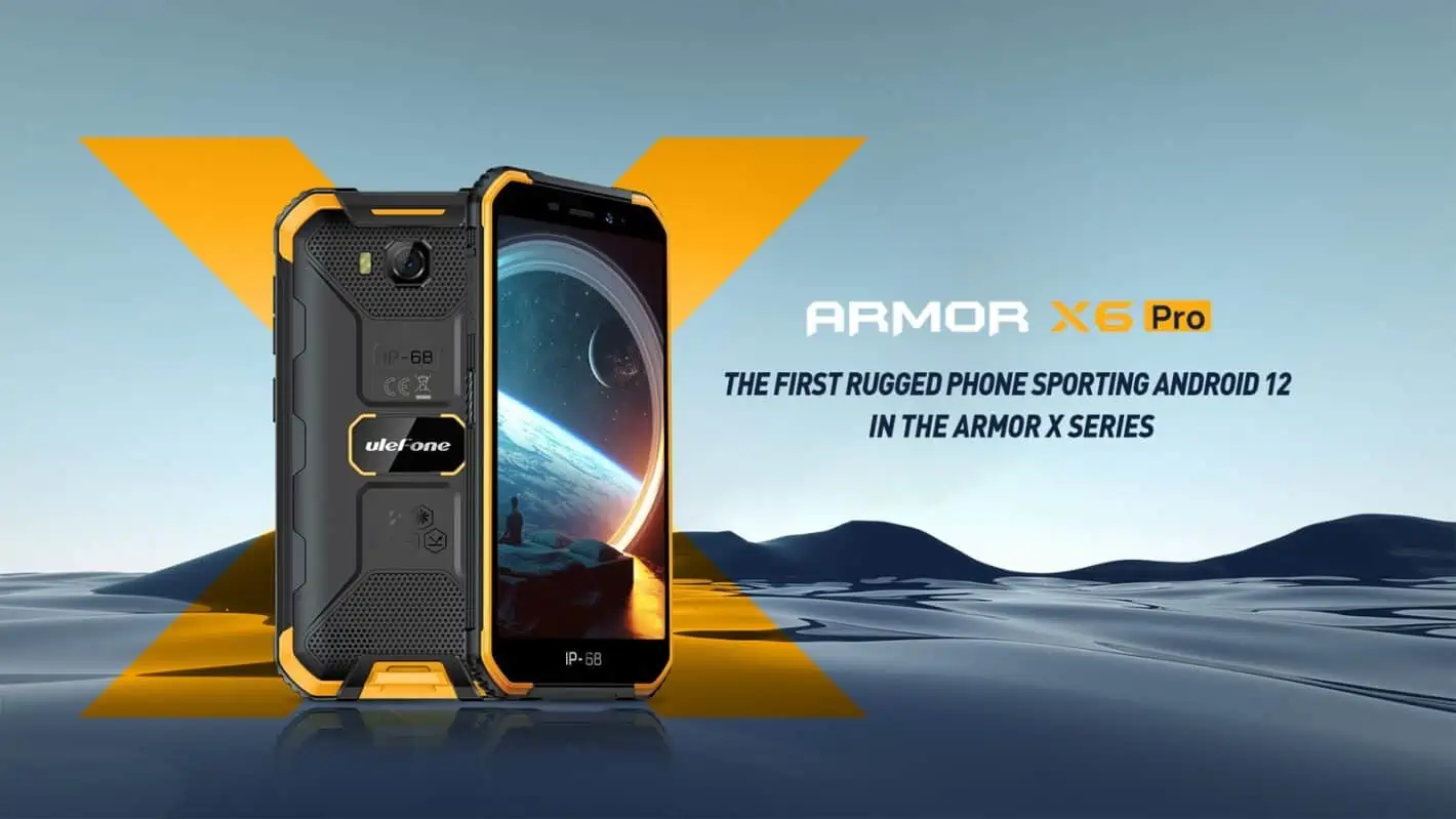 Featured image for Ulefone Armor X6 Pro Rugged Handset Is Now Official With Android 12