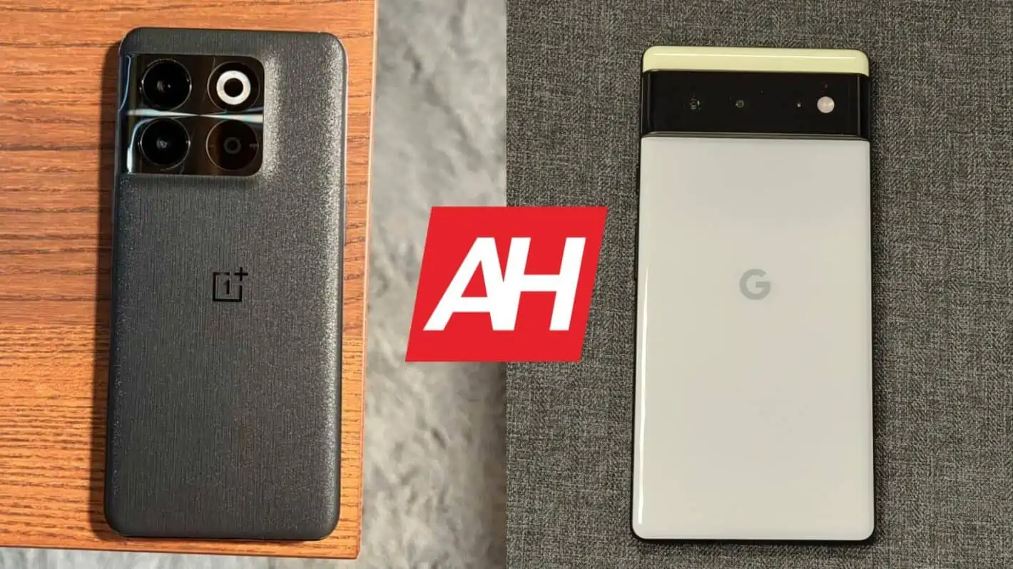 Featured image for Phone Comparisons: OnePlus 10T vs Google Pixel 6