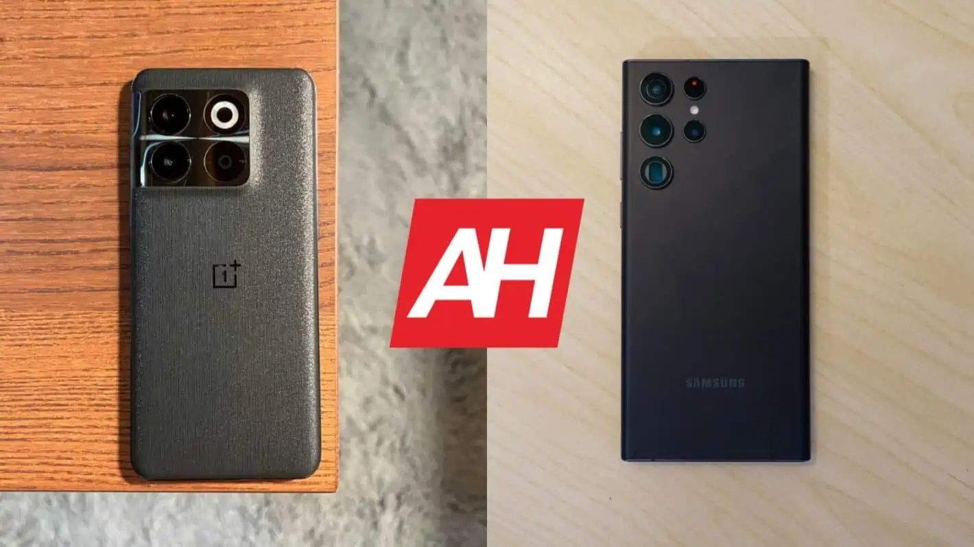 Featured image for Phone Comparisons: OnePlus 10T vs Samsung Galaxy S22 Ultra