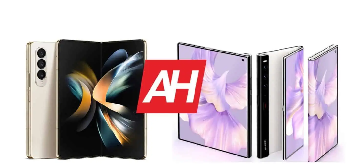 Featured image for Phone Comparisons: Samsung Galaxy Z Fold 4 vs Huawei Mate Xs 2