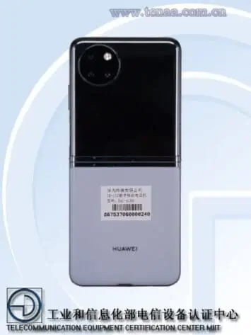 Next gen Huawei P50 Pocket TENAA 1