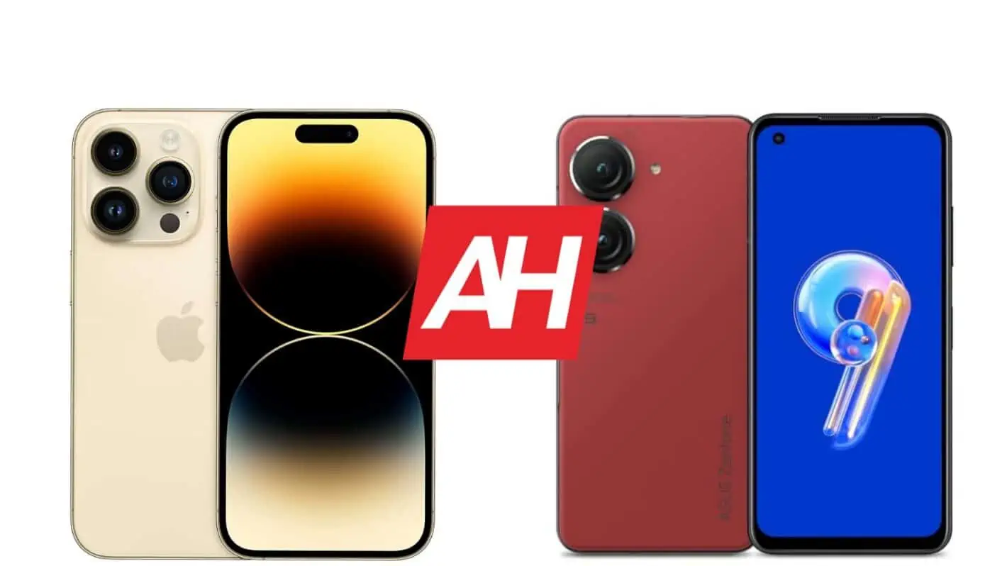 Featured image for Phone Comparisons: Apple iPhone 14 Pro vs ASUS ZenFone 9