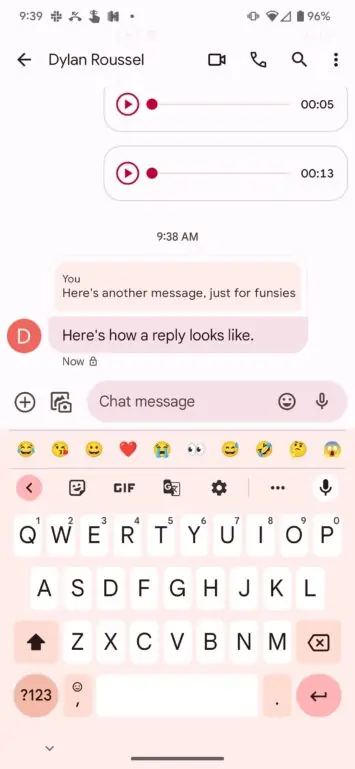 Google Messages direct reply 3