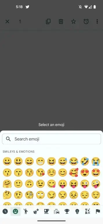 Google Messages emoji reactions 2