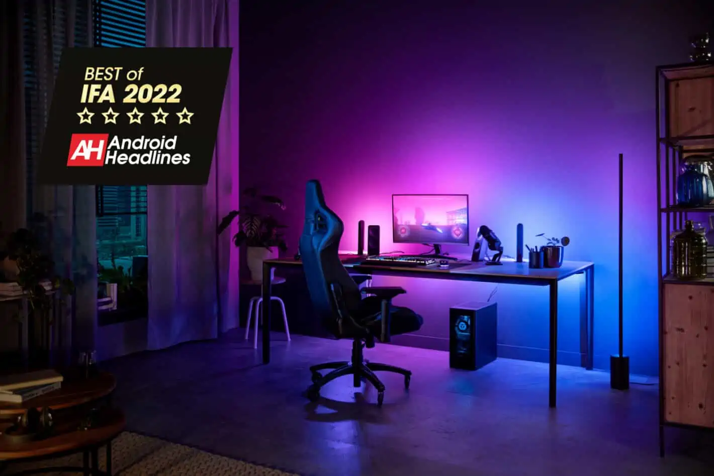 Featured image for Best Of IFA 2022: Philips Hue Play Gradient Lightstrip For PC