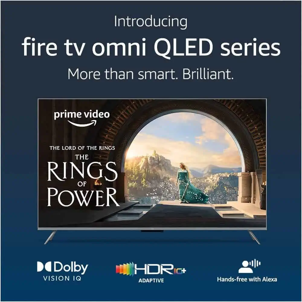 Amazon 65" Omni QLED Series Fire TV | Amazon