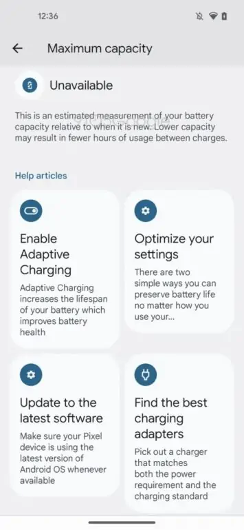 Android 13 QPR1 Beta 2 Battery Health preview 5