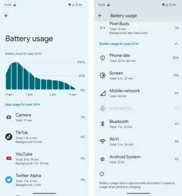 pixel 7 battery life 3