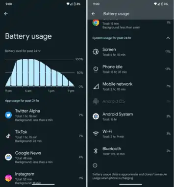 pixel 7 pro battery life 3